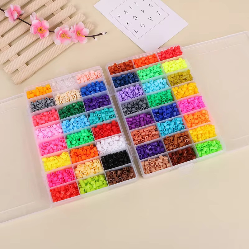 Hama Perlen Set, 72 Farben, Bunt / Mehrfarbig - Bild 1
