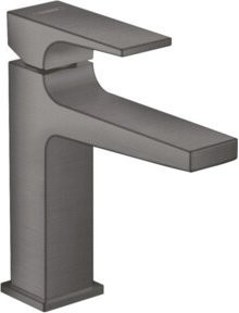 Hansgrohe Metropol 110 Waschtisch-Einhebelmischer in gebürstetem Nickel mit Push-Open-Abfluss - Bild 1