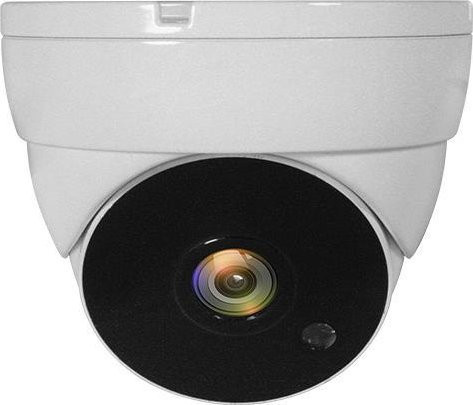 LevelOne ACS-5302 CCTV Sicherheitskamera für Innen und Außen als Kuppel für die Zimmerdecke in Weiß - Bild 1