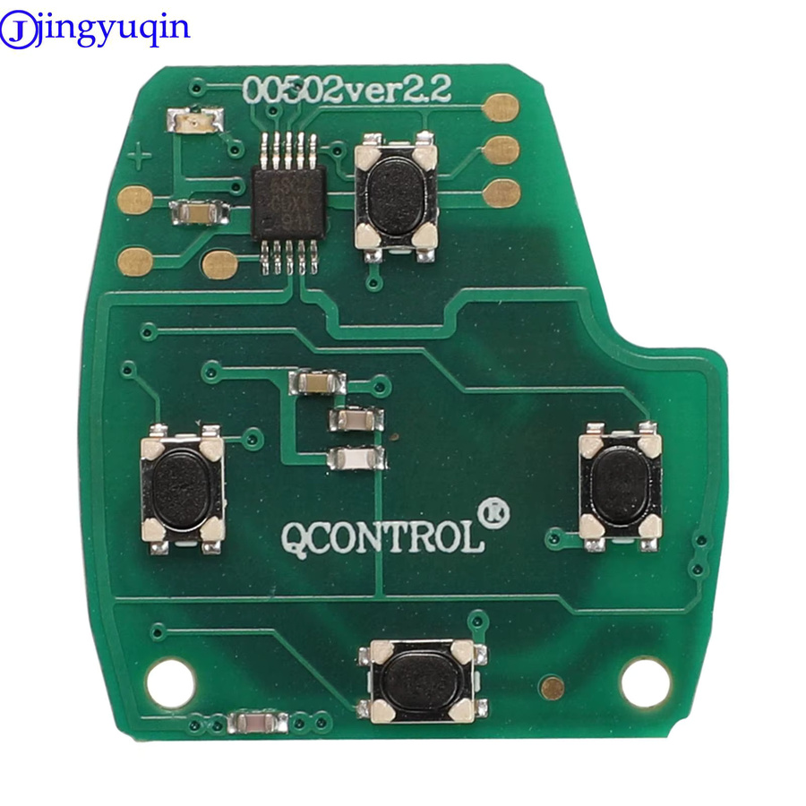 Jingyuqin Remote-Key-Platine für Honda Accord CR-V HR-V City Jazz Odyssey Shuttle Civic mit ID48/ID46 Chip (G8D-380/2/4h) - Bild 2