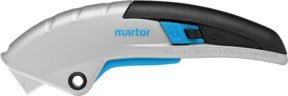 Martor Secupro Martego Sicherheitsmesser mit Klinge Nr. 92 und einziehbarem Mechanismus aus Aluminium und Kunststoff - Bild 1