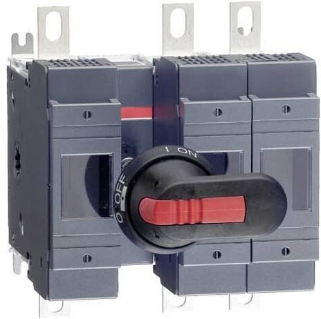 ABB Lasttrennschalter OS200D12P 3polig 200A Sicherungsgröße 0 Grau - Bild 1