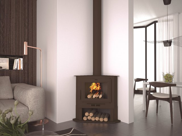 Holzofen Vera B/T/H: 81,8 x 51,3 x 81,1 cm - Bild 1