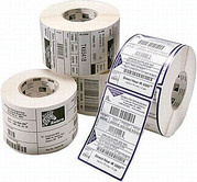 Zebra PolyPro 3000T Etiketten aus Polypropylen in Weiß mit permanentem Acrylklebstoff, glänzend, Breite: 10,2 cm, Tiefe: 5,1 cm - Bild 1
