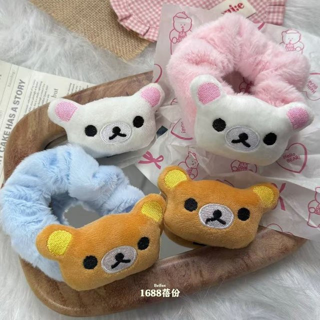 Beifen Rilakkuma Scrunchies Haarspangen, Damen - Bild 1