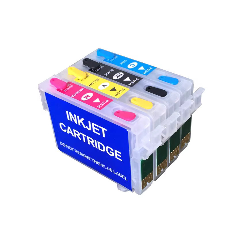 Epson Nachfüllbare Tintenpatrone Multicolor für S22 SX125 SX130 SX235W SX420W SX425W SX435 BX305F Drucker T1281 T1282 T1283 T1284 - Bild 2