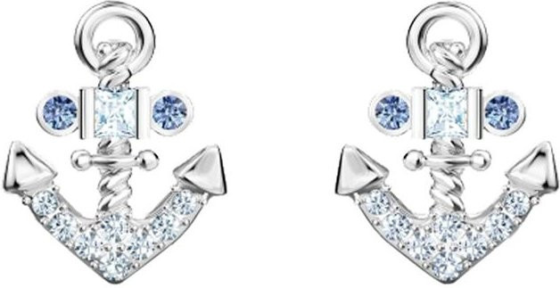 Swarovski Kristallohrringe, Weiß, Silber, Damen - Bild 1