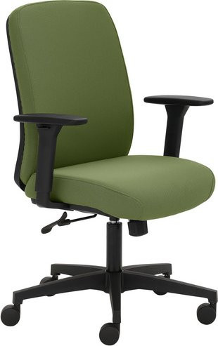 Mayer Sitzmöbel Drehstuhl 2219 in Grün mit Stoffbezug, B/H: 70 x 62 cm - Bild 1