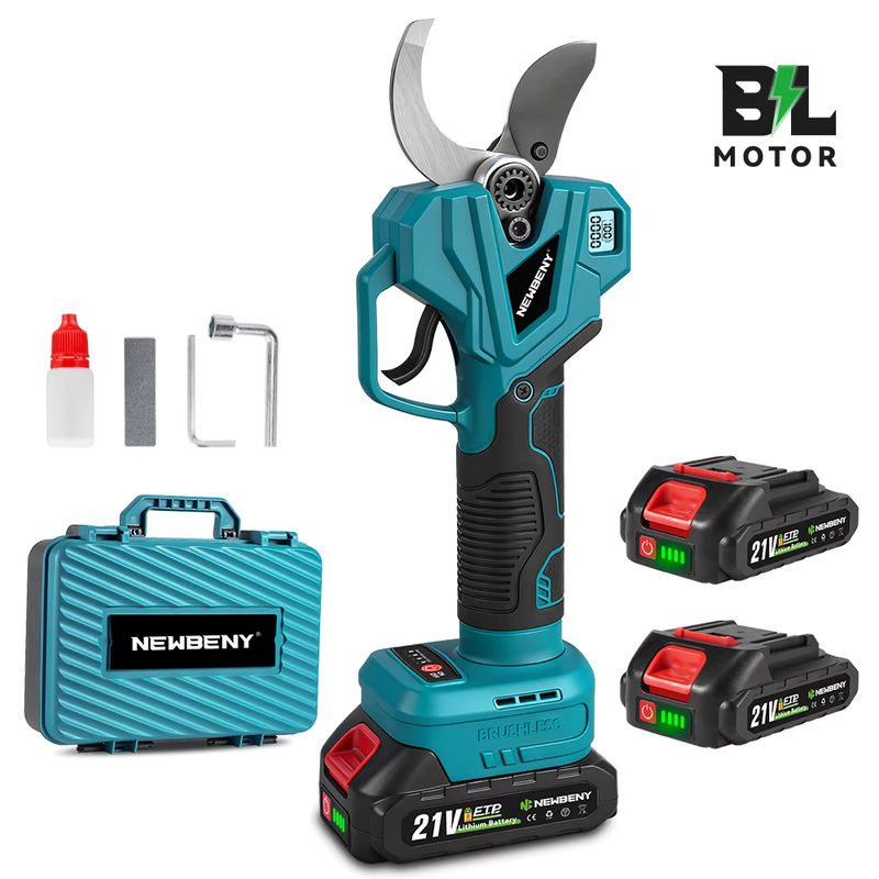 NewBeny 4-Gang-Bürstenlose elektrische Gartenschere kabellos für Makita LXT Akku zum Schneiden von Ästen und Obst - Bild 7