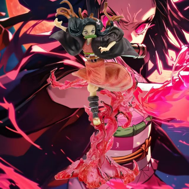 Bandai Demon Slayer Kamado Nezuko, Actionfigur, 21cm, Einzelfigur - Bild 1
