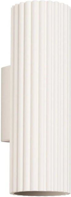 Licht-Erlebnisse Wandlampe Up Down 2-flammig in Beige, Höhe: 20 cm, GU10 - Bild 1