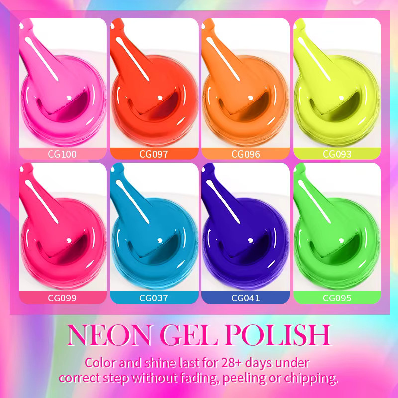 BORN PRETTY Nagel-Gel-Lack, CG099, Glänzend, 10 ml - Bild 1