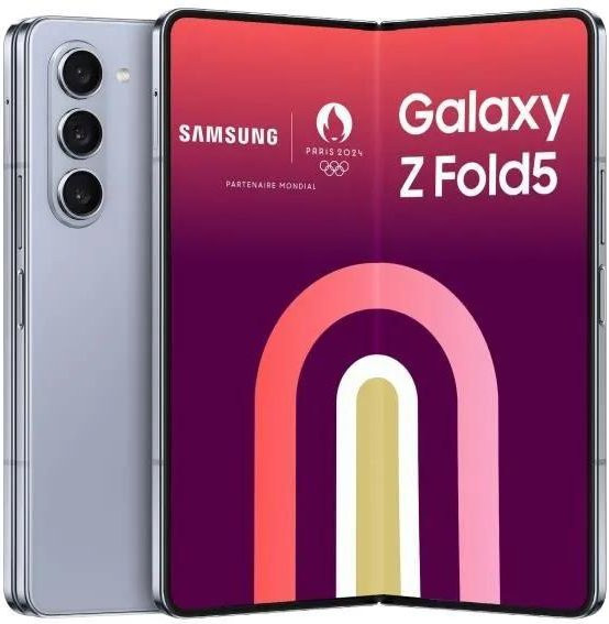 Samsung Galaxy Z Fold5 5G Faltbares Android-Smartphone Dual-SIM Blau 512GB - Bild 1