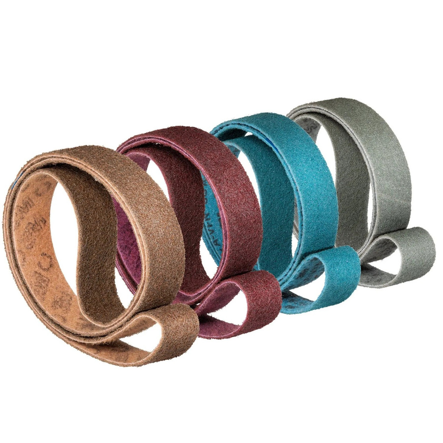 3M Vlies Schleifband SC-BS Set, 4 Stück, Körnung von Grob bis Super Fein, B: 5 cm, L: 2000 cm, Mehrfarbig - Bild 2