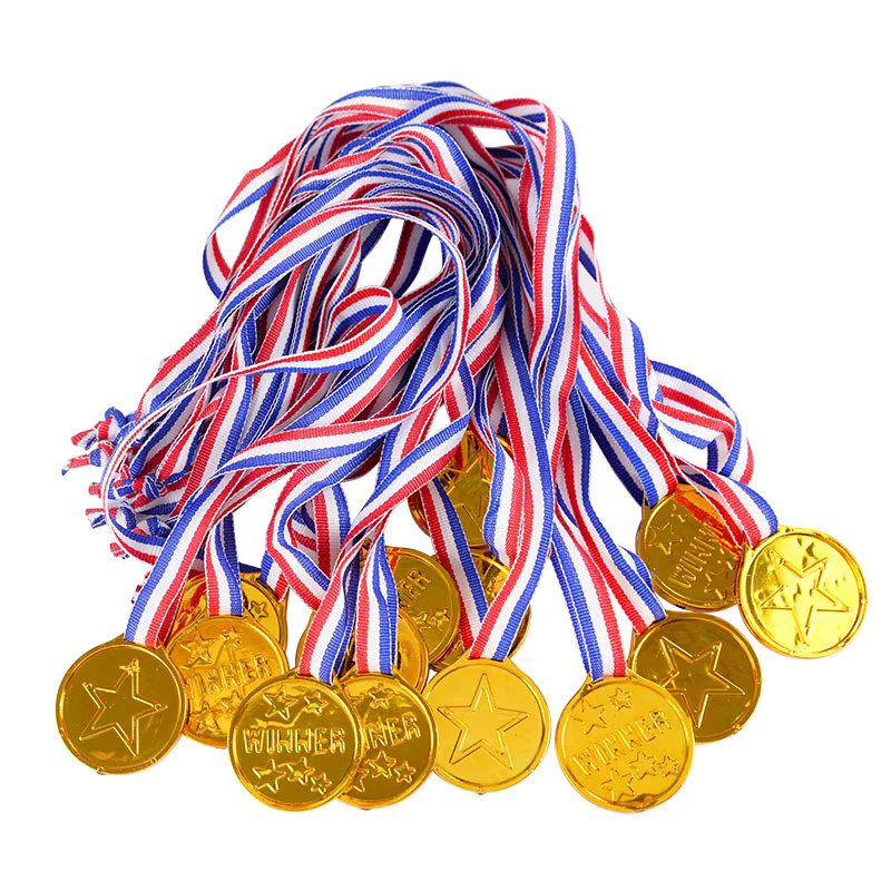 ZQNYCY Gold Gewinner Auszeichnung Medaillen, Kunststoff, 10/20 Stück - Bild 2