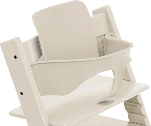 Stokke Tripp Trapp Bundle Treppenhochstuhl mit Babyset in Braun aus Buchenholz - Bild 1