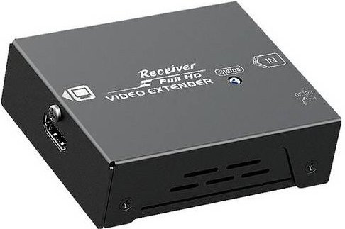 Bachmann HDBaseT RJ45 Receiver HDMI Schwarz - Bild 1