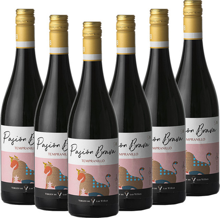 Pasión Brava Tempranillo Rotwein trocken 0,75 l