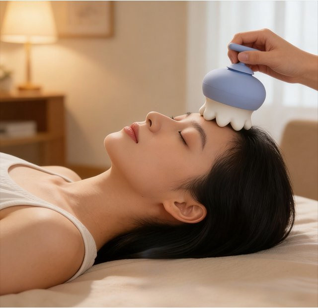 BXA Keramik-Massagegerät mit Silikon-Abdeckung, Gesicht und Körper - Bild 1