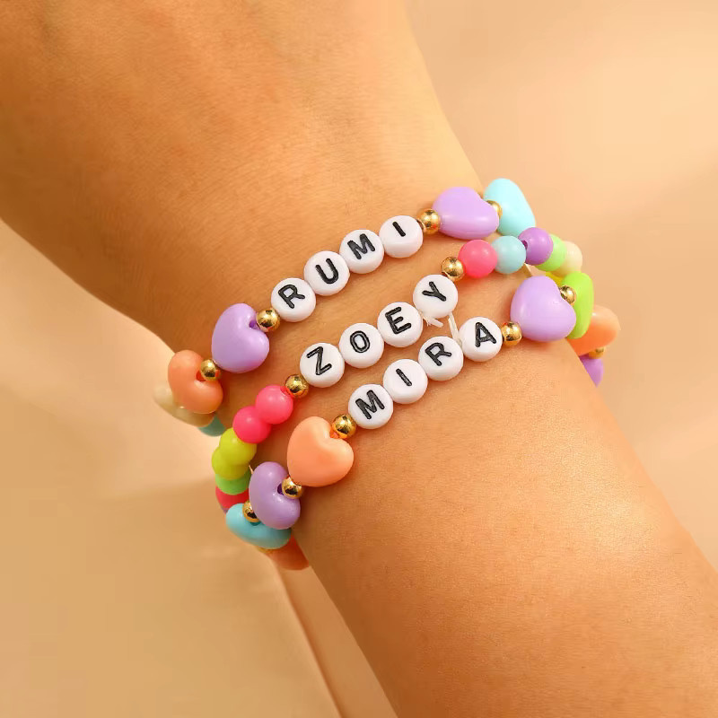 Abay Perlenarmbänder-Set, bunt, Perle, Damen - Bild 3