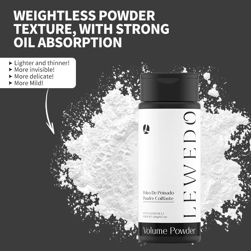 LEWEDO Haarstyling-Puder, Unisex, für fettiges Haar - Bild 2
