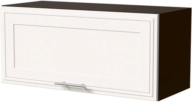Feldmann-Wohnen Klapphängeschrank Salo W4B/80 in Lava und Weiß Matt mit Blum Aventos Klappenbeschlag, B/T/H: 80 x 36 x 2,5 cm - Bild 1