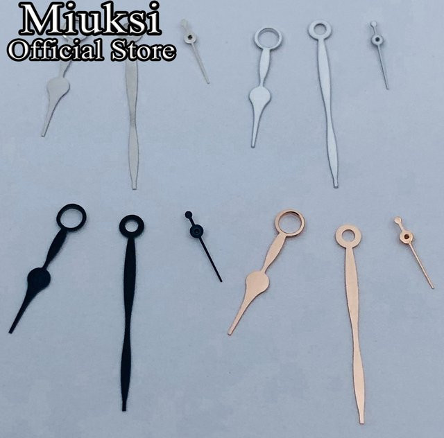 Miuksi Uhrzeiger, Silber Gold Schwarz Weiß, Unisex - Bild 1