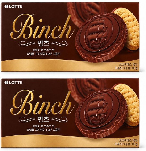 Lotte Binch Verbundschokoladenkekse 2 x 102 g - Bild 1