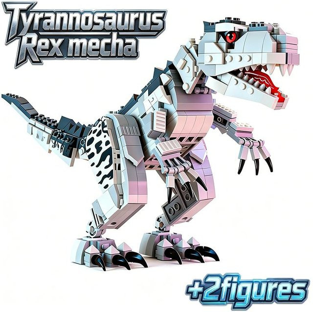 Linyi toy Tyrannosaurus Rex Mech Dinosaurier Bausteine ab 3 Jahren - Bild 1