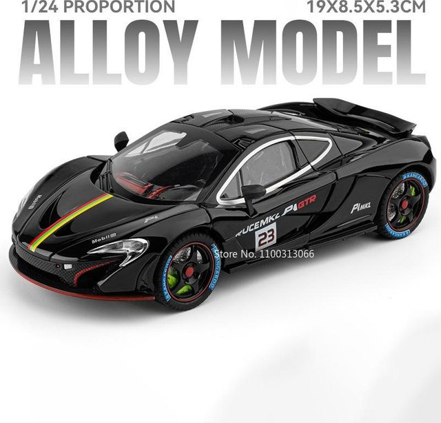 Linyi toy car Senna P1 Modelle, Die-Cast Spielzeug, 1:24 Skala, ab 14 Jahren - Bild 1