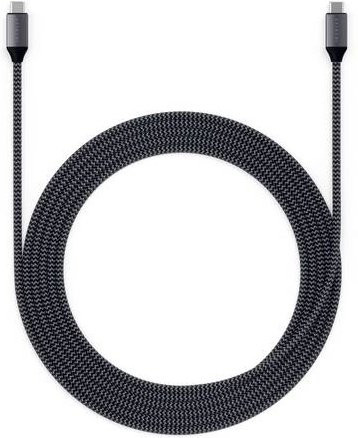 Satechi USB-C Kabel USB 2.0 in Anthrazit mit 2,00 m Länge ST-TCC2MM - Bild 1