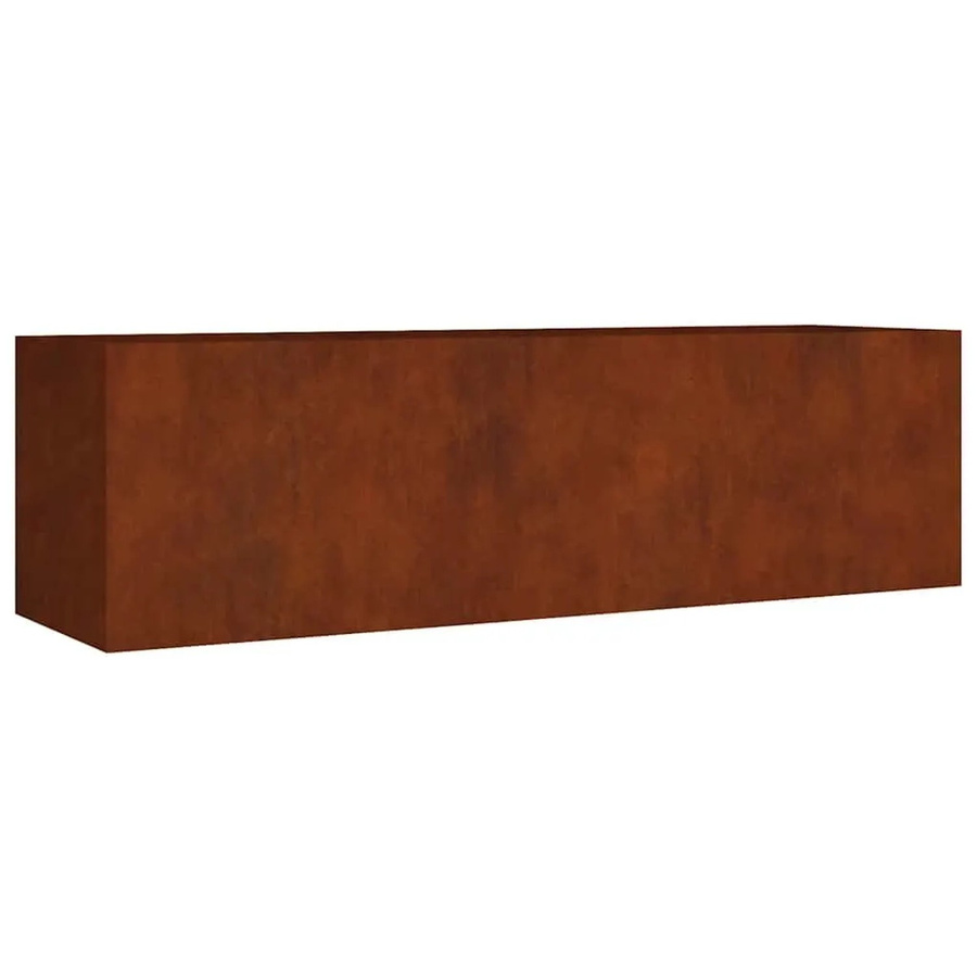 vidaXL Hochbeet aus Cortenstahl in Braun, B/T/H: 280 x 80 x 80 cm - Bild 2