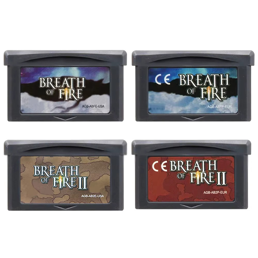 Bandai Retro GBA Spielkassette für Game Boy Advance und NDS mit Advance Wars, Breath of Fire, Kirby und Super Street Fighter Serie - Bild 2