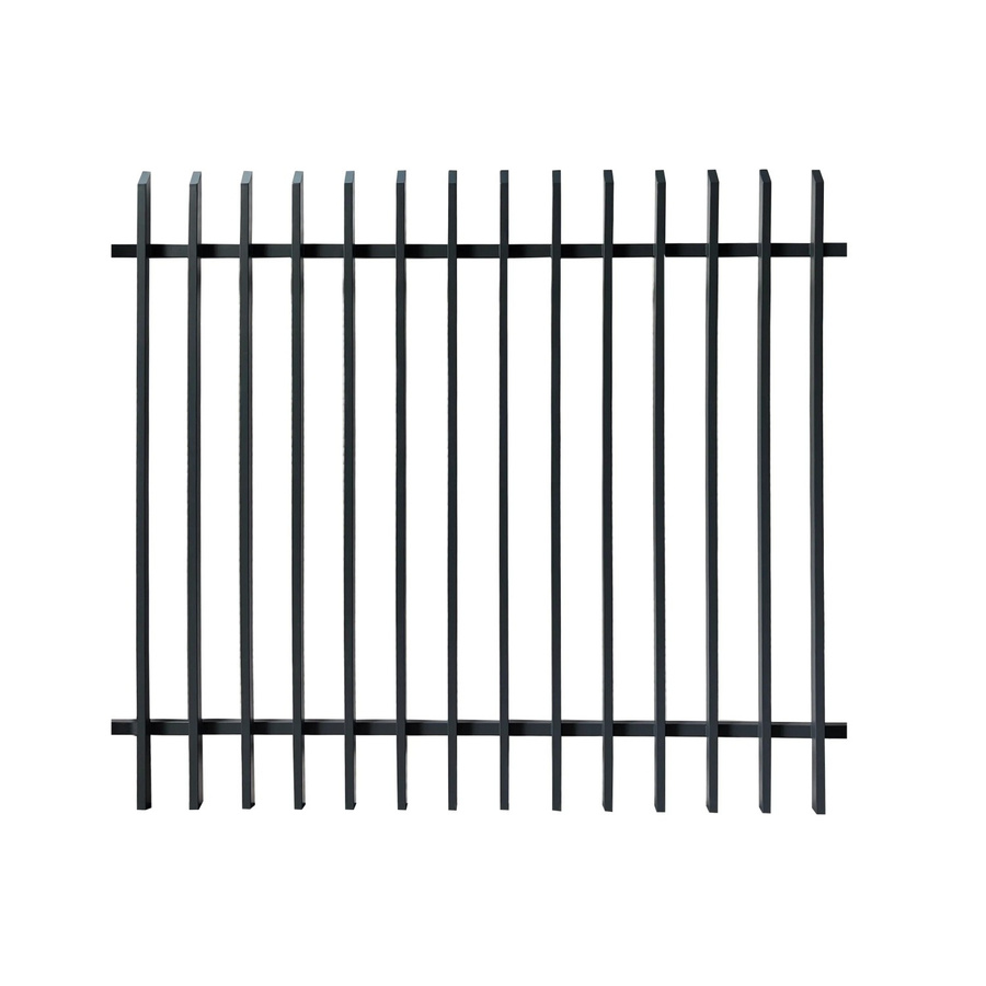 Aluminium-Dekorzaun Porto in Anthrazit, Höhe: 200 cm, Breite: 180 cm - Bild 2