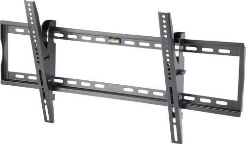 SpeaKa Professional SP-2110012 TV-Wandhalterung Schwarz mit integrierter Wasserwaage für 42 bis 80 Zoll und VESA 75x75 mm - Bild 1