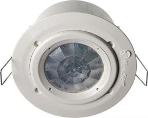 Finder IR-Bewegungsmelder mit Dämmerungssensor für Deckenmontage, 230V, Weiß, Durchmesser: 6,5 cm - Bild 1