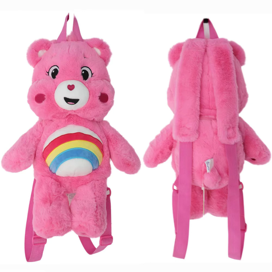 Care Bears Plüsch-Rucksack, 40 cm, Blau - Bild 3