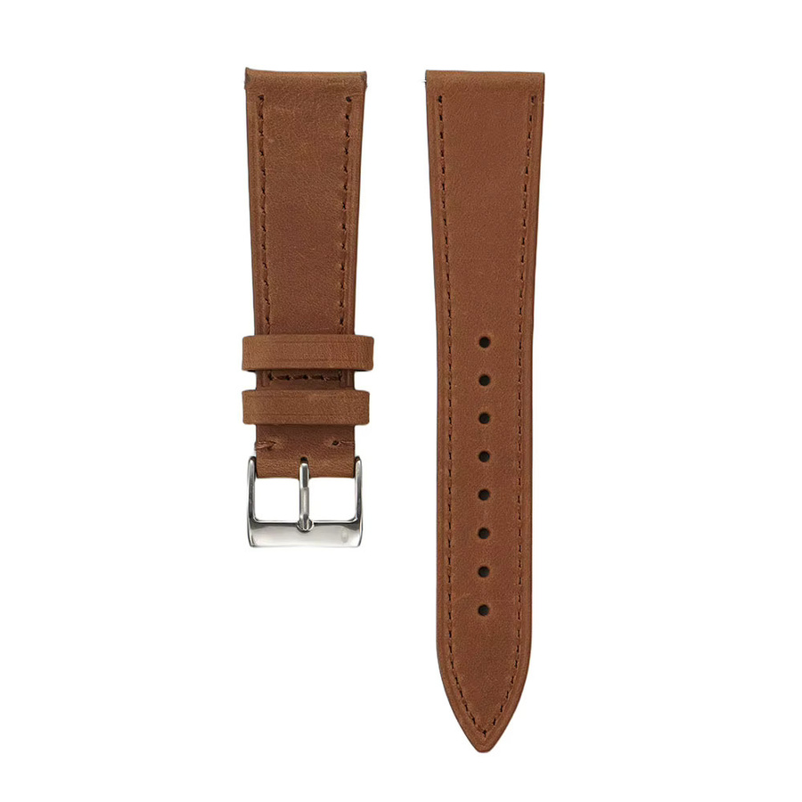 Uhrenarmband Leder, Crazy Horse, Herren, Vintage - Bild 2