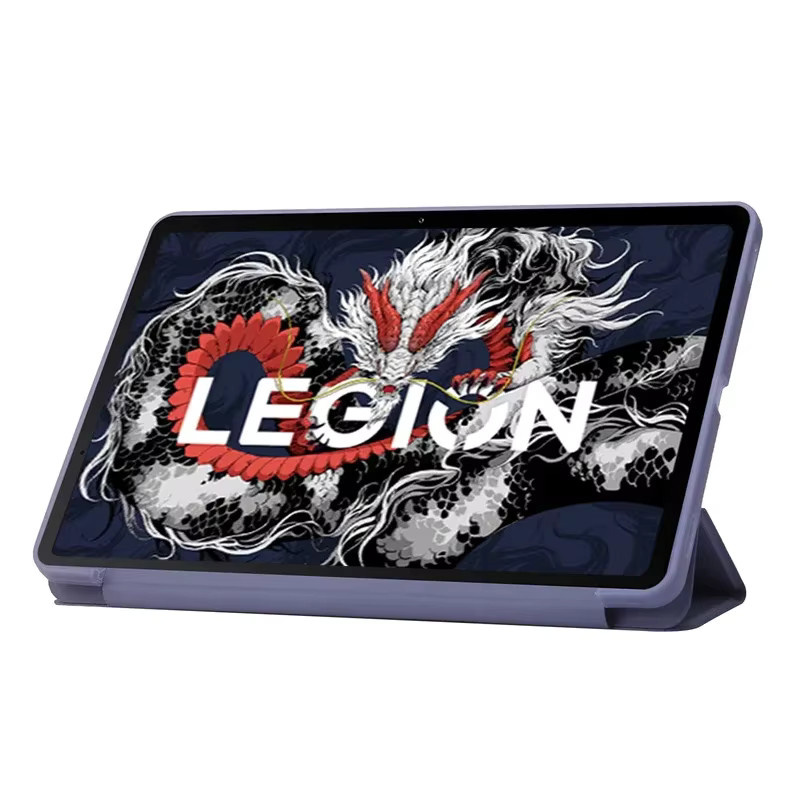 Lenovo Legion Y700 2023 Tablet Hülle aus PU Leder und TPU mit Standfunktion in Schwarz für 8,8 Zoll TB321FU - Bild 2