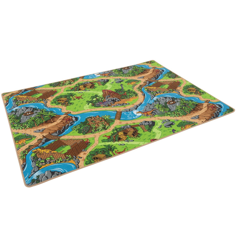 Snapstyle Kinder Spiel Straßenteppich Türkis, B/T: 140 x 200 cm - Bild 5