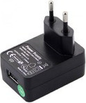 Zebra Netzteil Wechselstrom 100-240 V für Zebra MC3300, TC25, TC51, TC56 in Schwarz (PWR-WUA5V12W0EU) - Bild 1