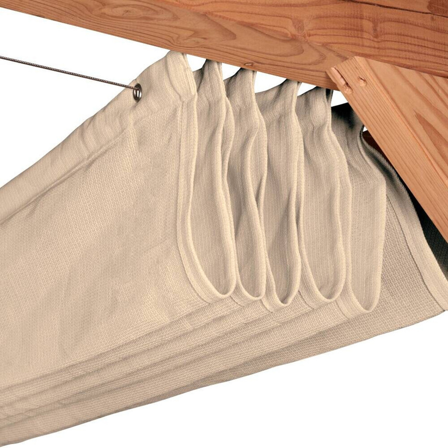 PLATINUM Coolfit Faltsonnensegel aus Polyethylen in Altweiß, B: 500 cm, H: 1 cm, L: 290 cm - Bild 2