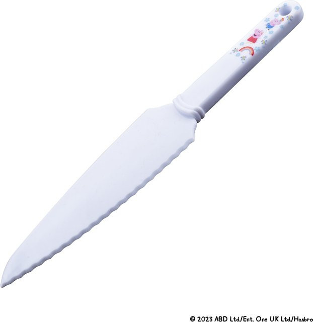 Dr. Oetker Kuchenlöser Peppa & George aus Kunststoff, Weiß, Durchmesser: 20 cm - Bild 1