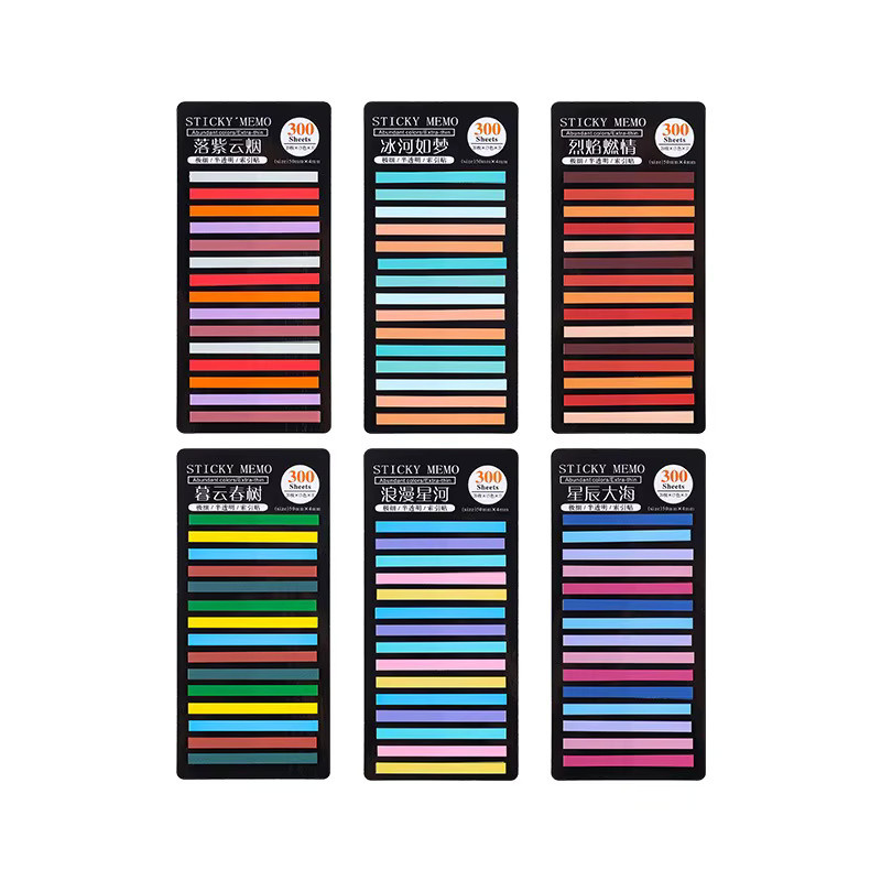 Journal GO Selbstklebende Index-Tabs und Seitenmarkierungen in Multicolour, 300 Stück - Bild 3