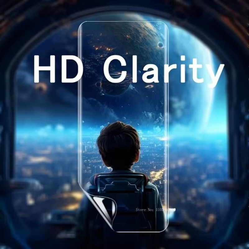 4 Stück hochauflösende Hydrogel-Displayschutzfolien für Samsung Galaxy A56, glänzende TPU-Folie, transparent - Bild 5