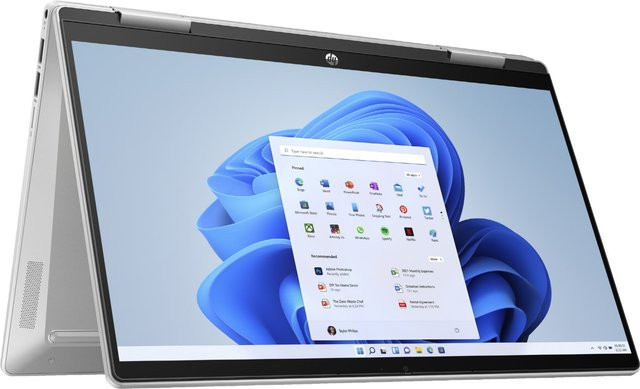 HP Pavilion x360 14-ek1652ng 2 in 1 Convertible-Notebook 35,6 cm (14 Zoll) Intel, Natursilber - Bild 1
