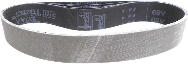 3M Trizact Schleifbänder 237AA Korn A045 P400, Farbe: Grau, 5 Stück, B: 30 mm, L: 533 mm - Bild 1