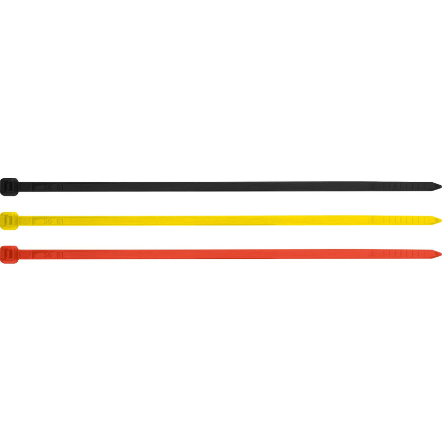 ELLIX Kabelbinder-Set aus Nylon, 75-teilig, mehrfarbig, Länge: 150 mm - Bild 2