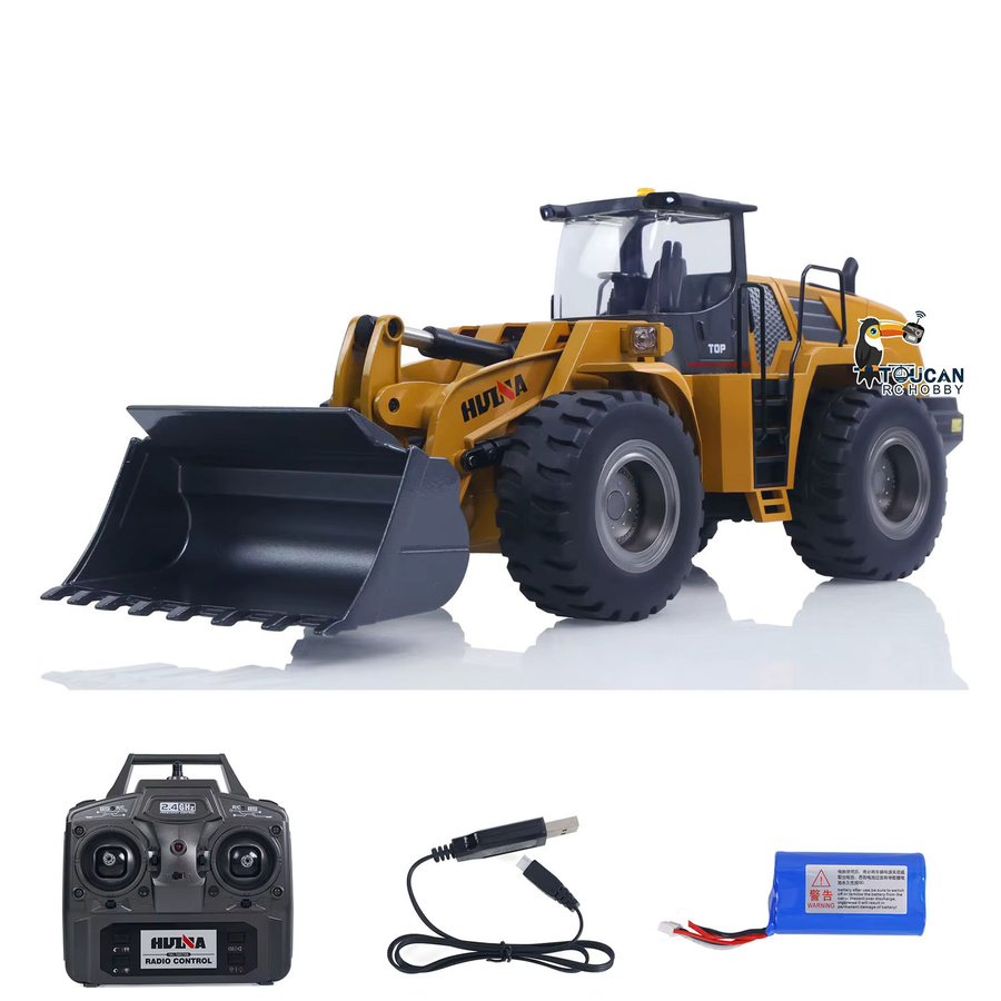 HUINA RC Lkw Lader, 1:14, mit Licht und Sound, elektrisch - Bild 2