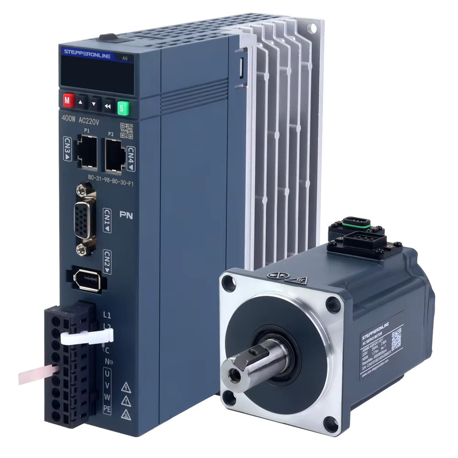 STEPPERONLINE PROFINET AC Servomotor-Treiber-Kit A6 Serie in Grau mit 17-Bit Absolutwertgeber und IP67 Schutzart - Bild 2